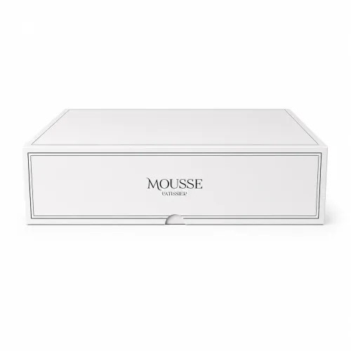 Gebaksdoos 300x240x80mm (6 gebakjes)